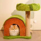 Arbre à chat Jungle Paradis – Design tropical stable et multi-niveaux