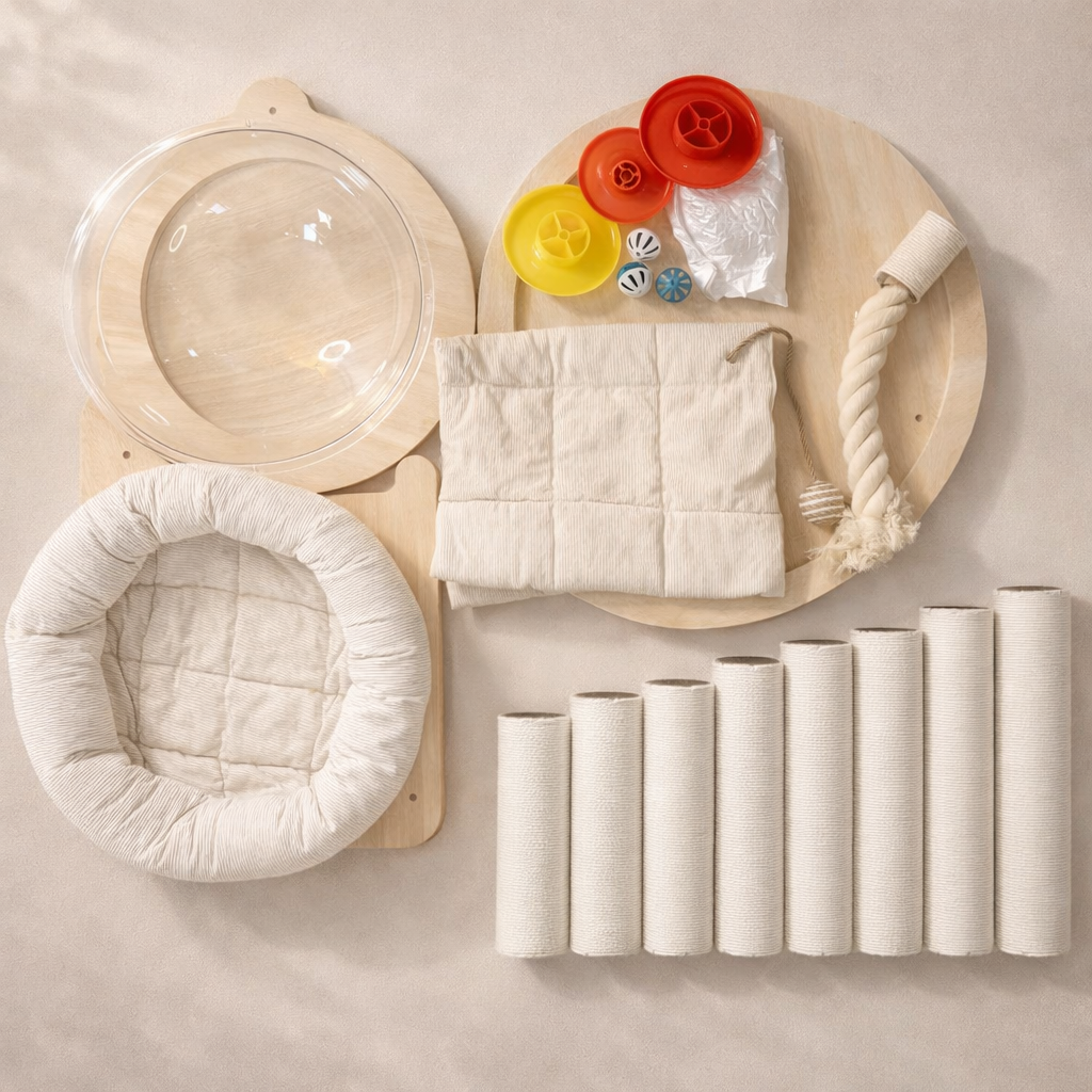 Arbre à chat Natura – Design minimaliste, stable et en sisal naturel