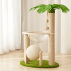 Arbre à chat Cocotier en sisal naturel – Stable, design et durable