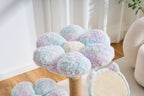 Arbre à chat Floral – Design fleuri, griffoir en sisal et couchage moelleux