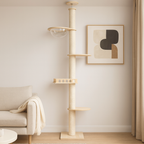 arbre à chat plafond réglable sans perçage tour mewparnasse