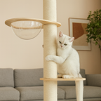Arbre à chat Tour Mewparnasse – réglable sans perçage et gain de place