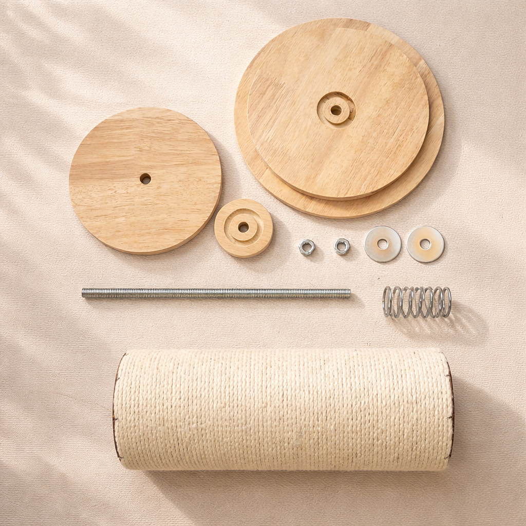 Arbre à chat plafond réglable Tour Mewparnasse – stable et sans perçage