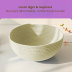 Griffoir Fleur de Soleil – Arbre à chat compact en sisal & zone de repos