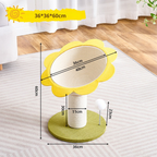 Griffoir Fleur de Soleil – Arbre à chat compact en sisal & zone de repos