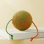 Jouet pour chat – Grande balle en sisal avec grelot