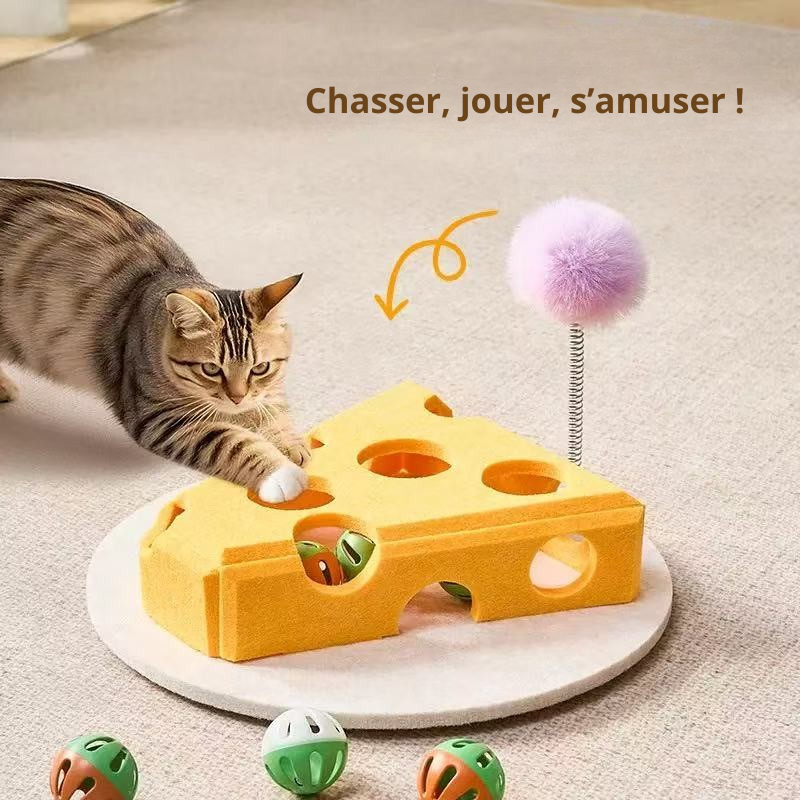 Jouet pour chat – Fromage Magique interactif