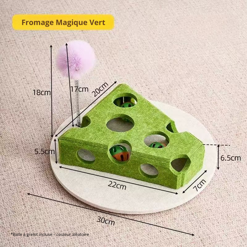 Jouet pour chat – Fromage Magique interactif