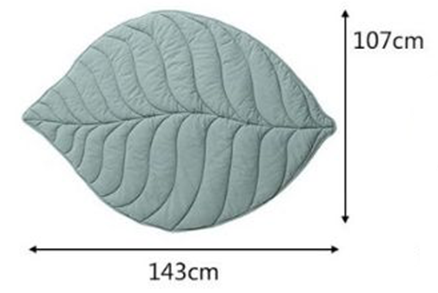 Tapis Feuille pour chat et chien – Tapis confortable et décoratif